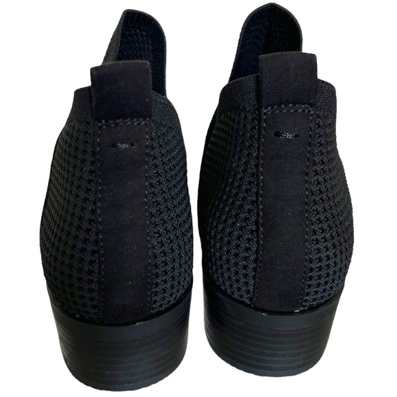 SM New York NWOT Knit Black Ankle Boots Size 6.5 - Picture 6 of 10
